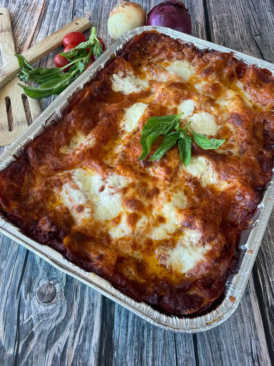 Lasagna tray by The Lasagna Lady