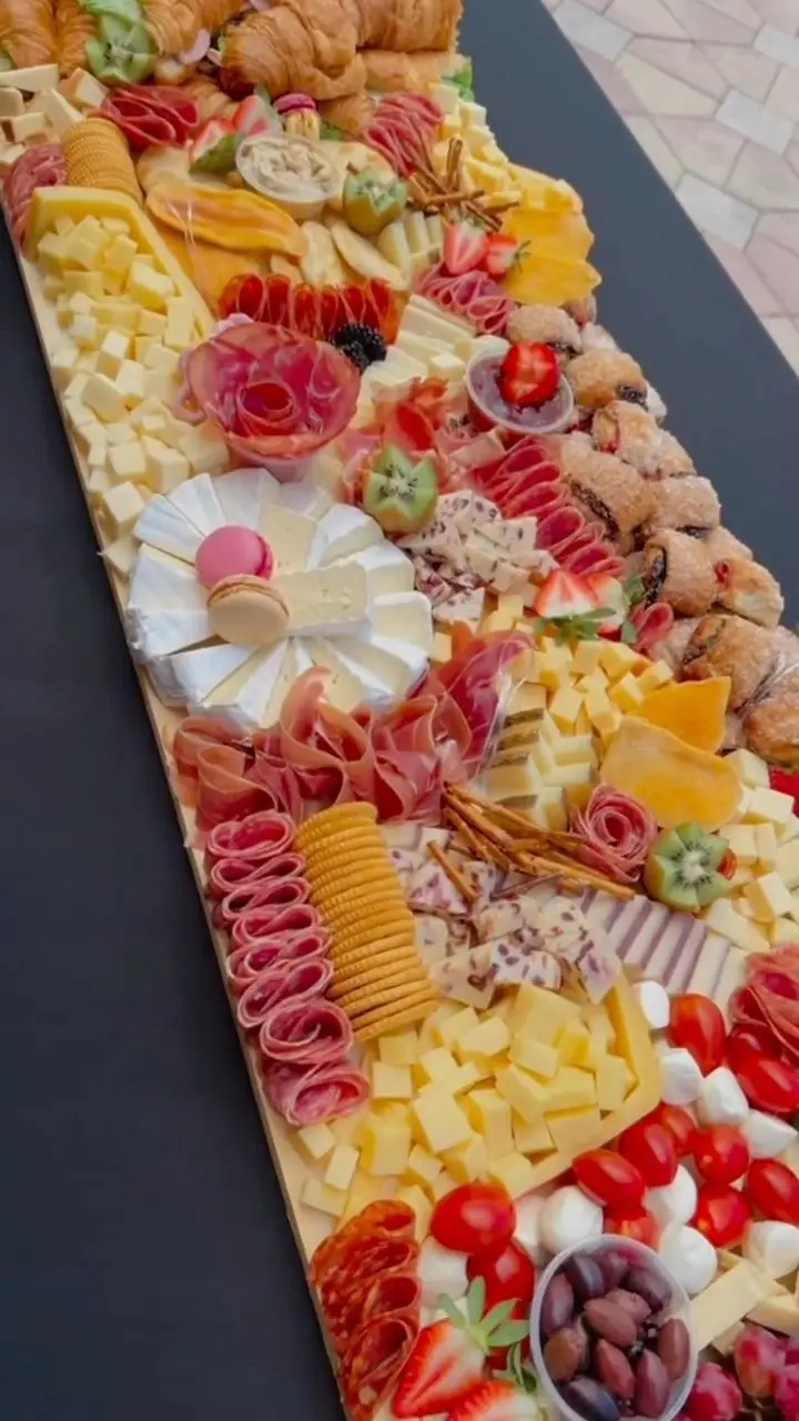 Grazing table by MG Charcuterie