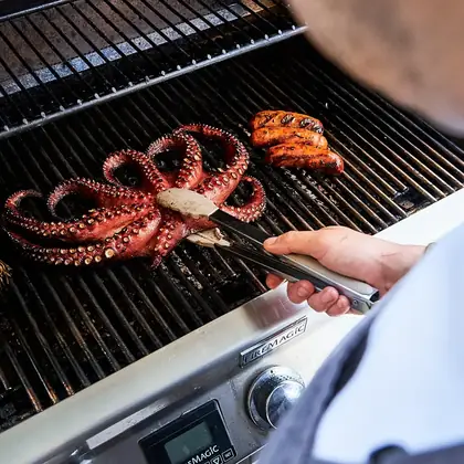 Grilled octopus by Chef Leon