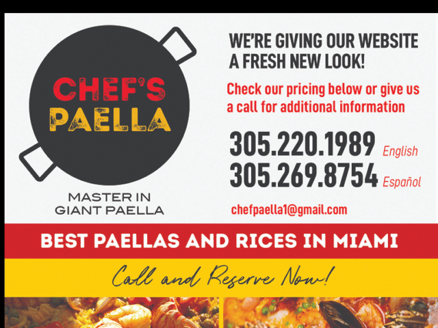 Chef's Paella / Pan con Todo