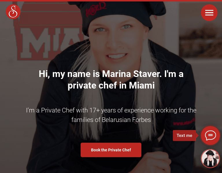 Private Chef Marina Staver