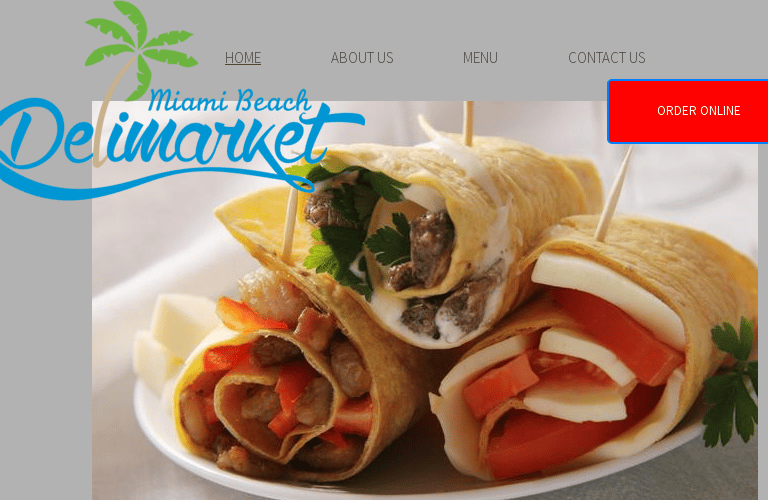 Miami beach deli market