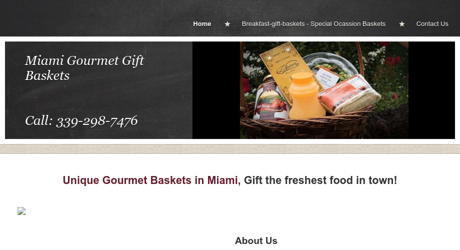 Miami Breakfast Baskets & Gift Baskets