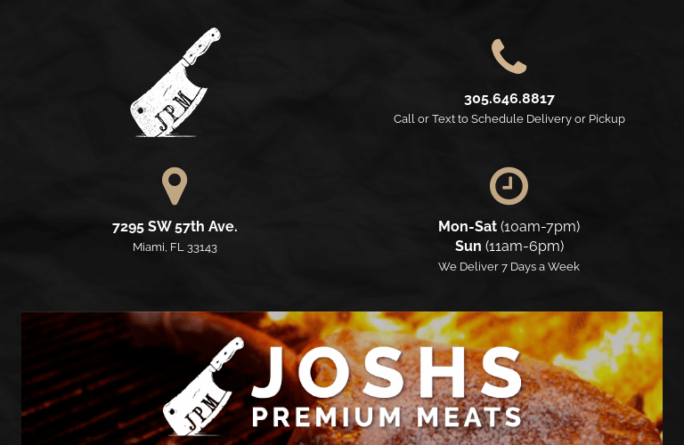 Josh’s Premium Meats