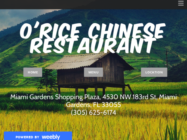 O-Rice Chinese Restaurant