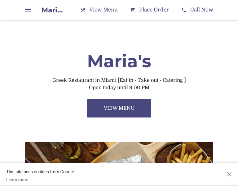Maria's Greek Restaurant