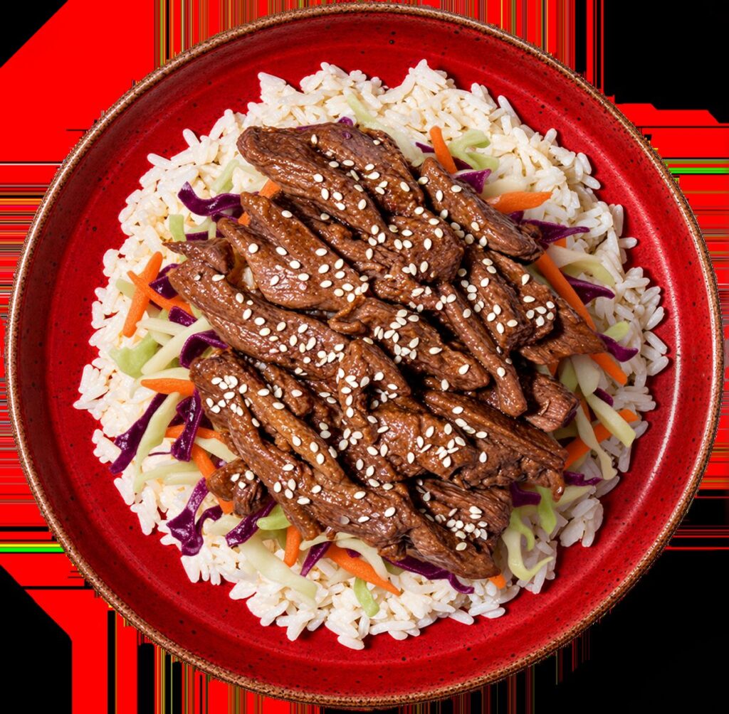 Sweet & Savory Mongolian Beef Bowl